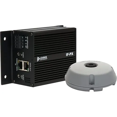 Louroe LE-345 ASK-4 #350 IF-PX Interface PoE Extractor with Microphone