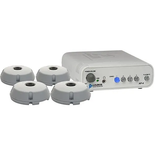 Louroe LE-394 ASK-4 #104 Zone Audio Monitoring Kit with Compatibility with Most Recorders