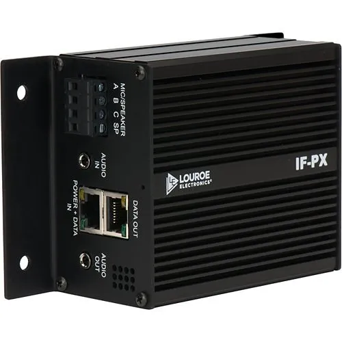 Louroe LE-520 IF-PX Single Zone Power Over Ethernet Extractor
