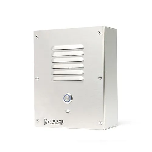 Louroe LE-535 VeriFact 535 4" Speakerphone with Pushbutton