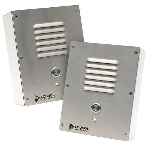 Louroe LE-535 VeriFact 535 4" Speakerphone with Pushbutton