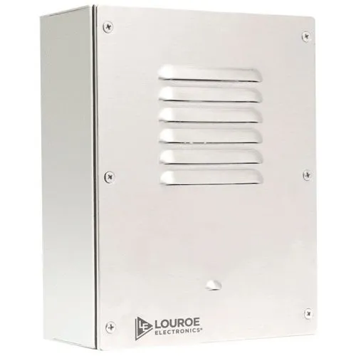 Louroe LE-545 VeriFact 545 4" Speakerphone, Outdoor Model, Replaces LE-165 (Replaces AOP 545)
