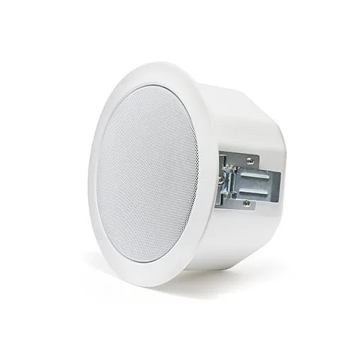 Louroe LE-650 VeriFact Two-Way Speaker Microphone for IP Cameras, Ceiling Flush Mount