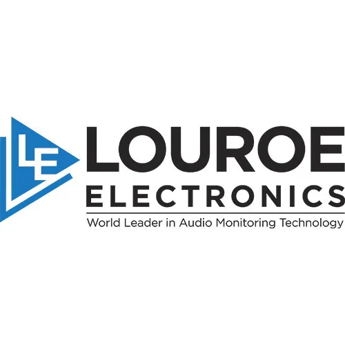 Louroe LE-851 DigiFact 851 IP Network 4" Speaker Microphone, PoE Connectivity, Ceiling Mount