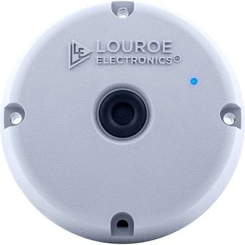 Louroe LE-870 Digifact A, Ceiling Mount Digital IP Microphone with Audio Analytics Capability