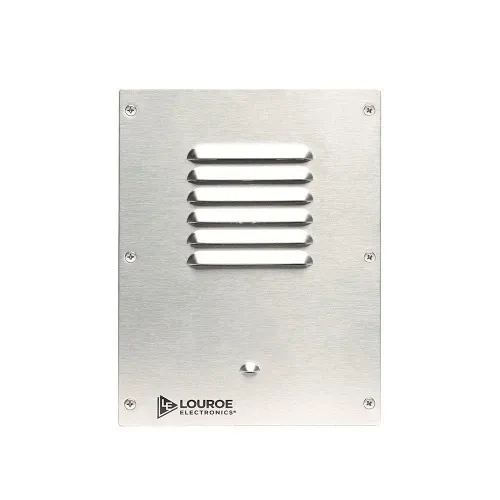 Louroe LE-895 DigiFact 895 Indoor Outdoor Wall-Mounted IP Network Speaker Microphone, Hands-Free, Two-Way