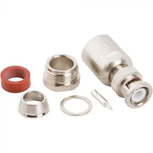 Amphenol RF 000-6775 UG-959/U BNC Straight Clamp Plug for RG-8 Coaxial Cable