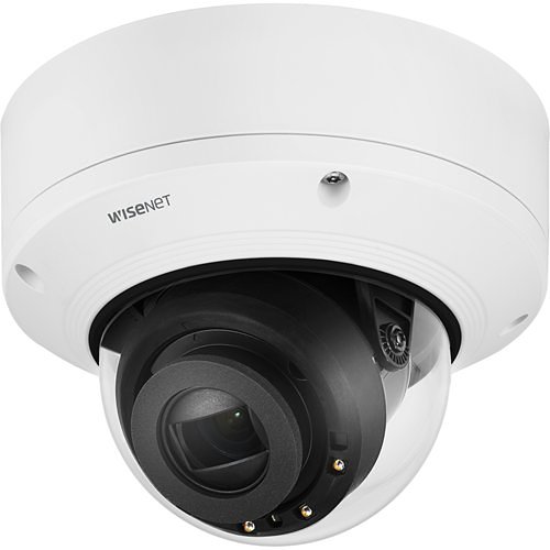 Hanwha XND-6081REV X-Series 2MP IR Indoor Vandal Dome Camera with PoE Extender 2.8-12mm Varifocal Lens, White