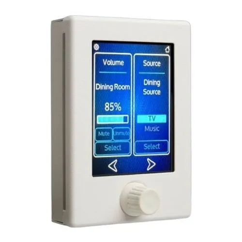 LEA Professional LEA CS TOUCH-WHT Full Color Touch Screen with Encoder, White