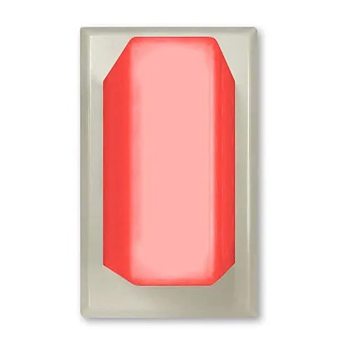 Cornell LED-101R Corridor Light with LED Light Emitting Diodes, Section, All Red