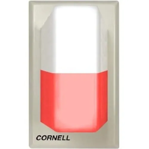 Cornell LED-102 Corridor Lights with LED, Sections, White/Red