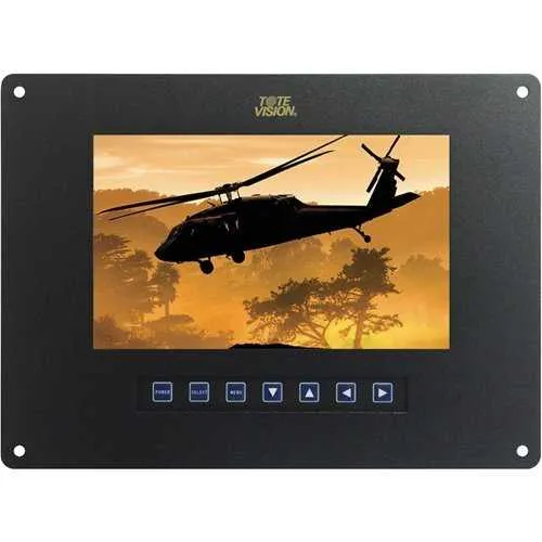 ToteVision LED-711-4kl 7" 4K UHD LED Backlight LCD Flush-Mount Monitor