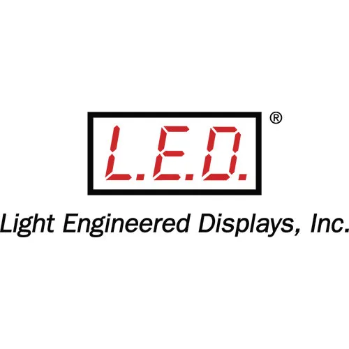 Light Engineered LED4212UL/24 2-Line Sign Panel , 24VDC, 2"/4" LTRS