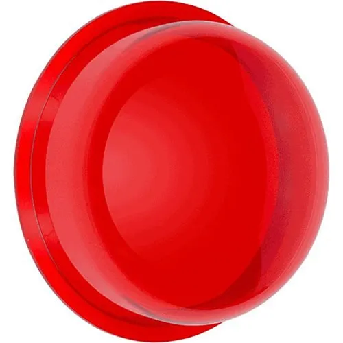 System Sensor LENS-RC2 L-Series Lens for Any Indoor Ceiling-Mountable Strobes, Red