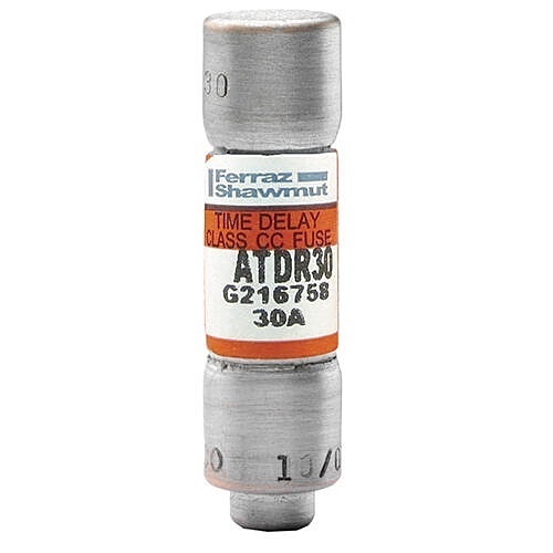 Mersen ATDR30 Class CC Amp-Trap Time Delay Fuses, 600V AC, 30A