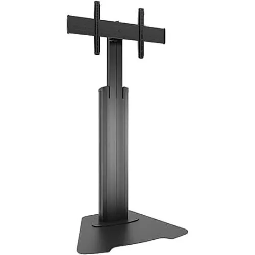 Chief LFAUB Fusion Large Height-Adjustable Floor Stand Display Mount for Displays 42-86", Black