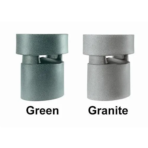 OWI LGS100GRANITE 6.5" Oval 2-Way Full Range Landscape Garden Outdoor Speaker, Ohm, 100W, 360˚, Granite