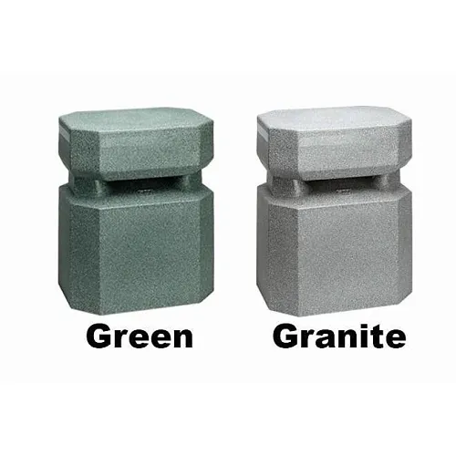 OWI LGS400GREEN 6.5" Octagon 2-Way Full Range Landscape Garden Outdoor Speaker, Ohm, 100W, 360˚, Green