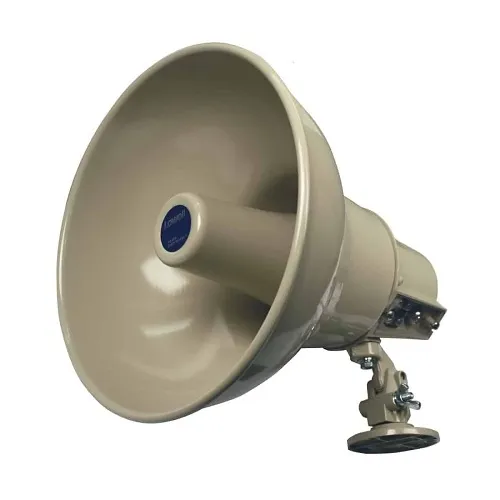 Lowell LH-30TA 30W Reentrant Horn with Xfmr, Enclosure, Bracket, 30W, 70/25V, Beige