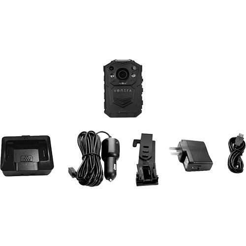Ventra BCR-400 HD Body Worn Camera, Digital Camcorder, Passive GPS, Li-Ion Battery, 32GB