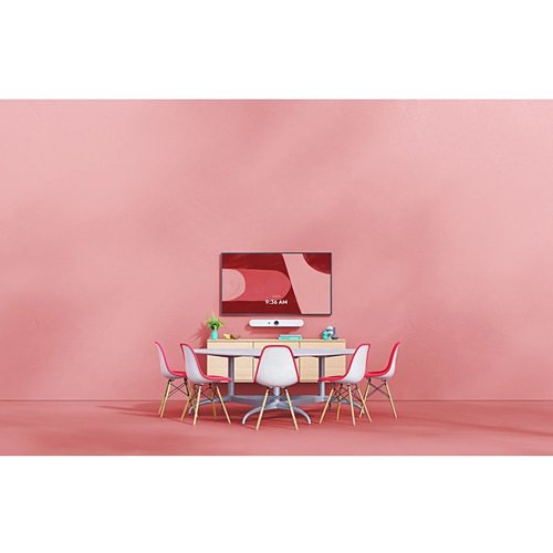 Logitech 960-001348 Rally Bar Mini All-In-One Video Bar, White