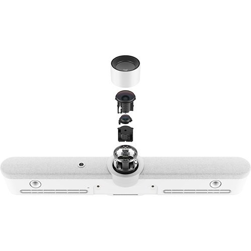 Logitech 960-001348 Rally Bar Mini All-In-One Video Bar, White