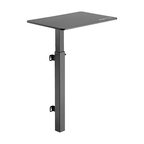 Eaton Tripp Lite WWSSFDSAM Safe-IT Series Adjustable-Height Wall-Mount Workstation with Antimicrobial Coating, Black