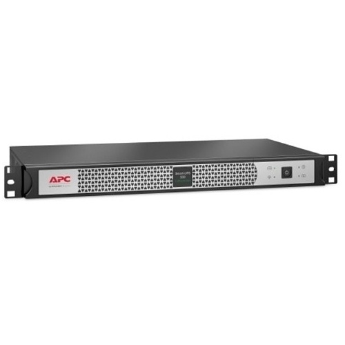 APC SCL500RMI1UC Smart-UPS, Line Interactive, 500VA, Lithium-ion, Rackmount 1U, 230V, 4x IEC C13 Outlets