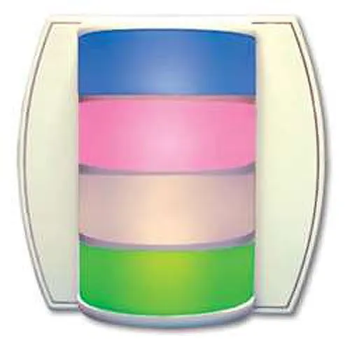 TekTone LI484P5 Four-LED Corridor Light for LI484P5 Nurse Call System