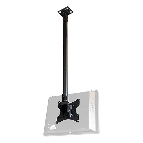 ViewZ VZ-CMKIT-02 VESA Ceiling Mounting Fead for 23" to 32" CCTV and Video Wall Monitors including VZ-CM-T Tilt Ceiling Plate, VZ-CM-V1 VESA Mounting Head and VZ-CM-P36 Pole Mount