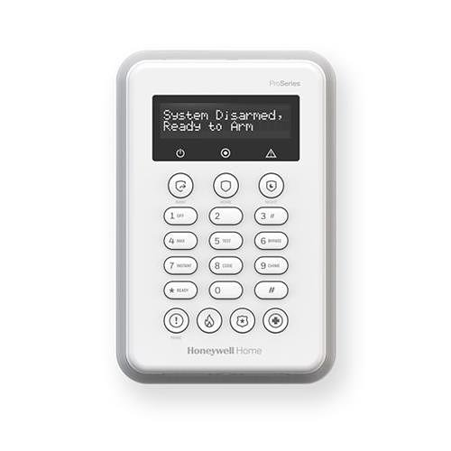 Honeywell Home PROSIXLCDKP ProSeries Wireless LCD Keypad with Customizable Display