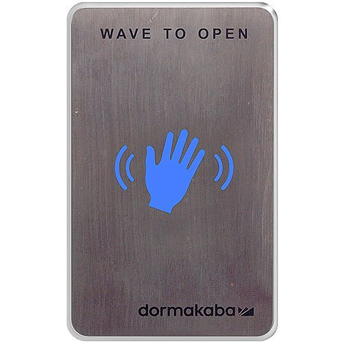RCI 910TC Touchless Wave to Open Switch with Waving Hand, Stainless Steel