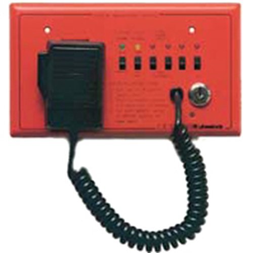 Eaton SPRM SAFEPATH Remote Microphone for use with the SP40S, SP40/2, SPB-320, SPB-160, SPB-80/4 or SP4-RMX, Red plate