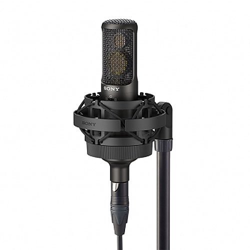 Sony Media C-100 Two-Way Condenser Microphone, High Resolution for Studio Recording