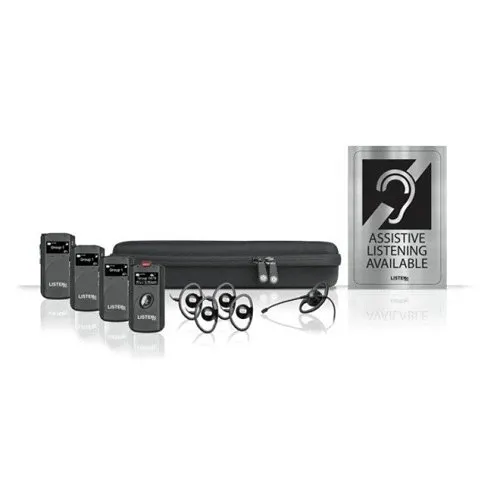 Listen Technologies LKS-8 10-Piece ListenTALK Portable ADA Kit 2