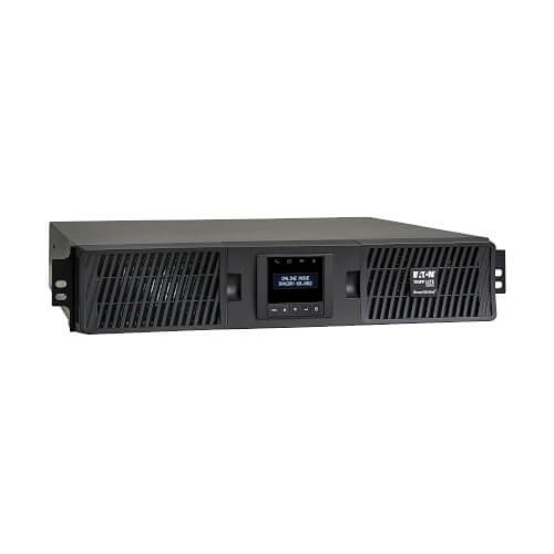Eaton Tripp Lite SU1500RTXLCDN 8-Outlet DoubleConversion UPS, Extended Run, 1500VA, 1350W, 120V, Network Card Included