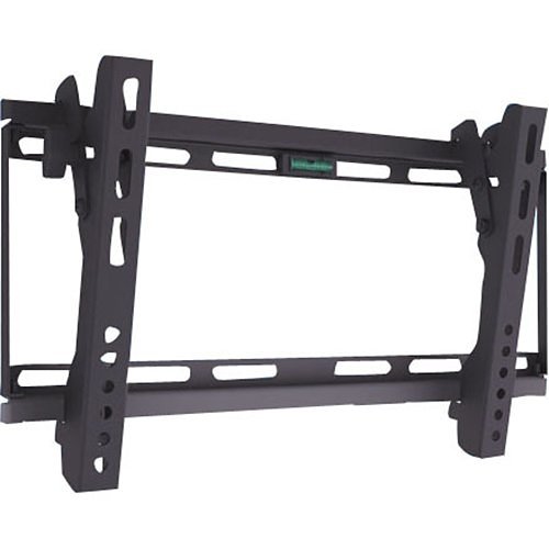 ViewZ VZ-WM50 Wall Mount for Flat Panel Display for 27" to 32" Monitors, Low Profile Tilt, 165 Lbs Capacity, Black