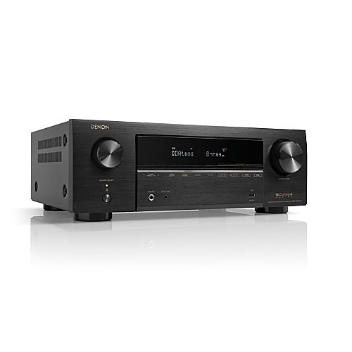 Denon AVR-X1800H AV Receiver with HEOS Built-in, 7.2 Channel, 80W, 8K