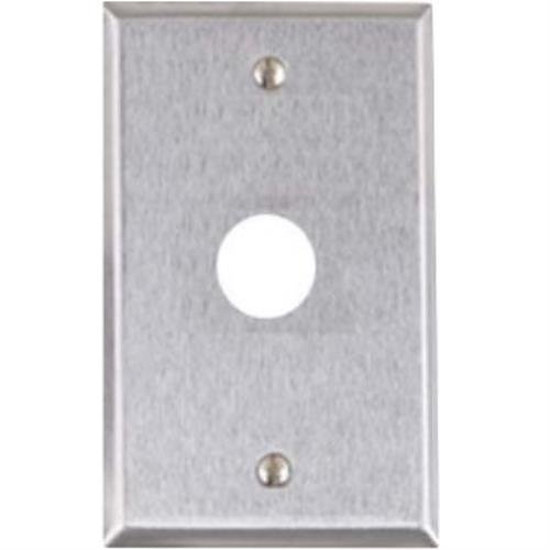 Alarm Controls RP-23SLIMLINE Slimline Plate with Piezo Alert Hole, Stainless Steel