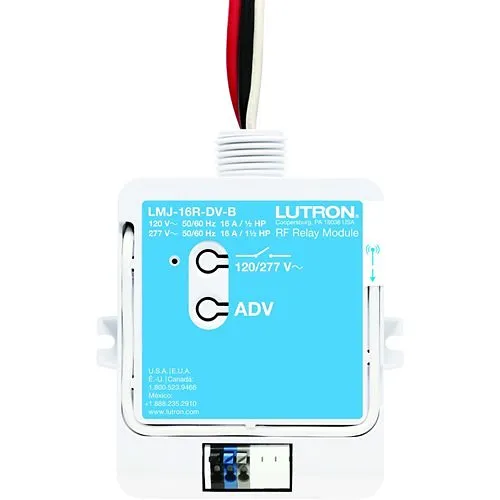 Lutron LMJ-16R-DV-B Relay Module with Softswitch