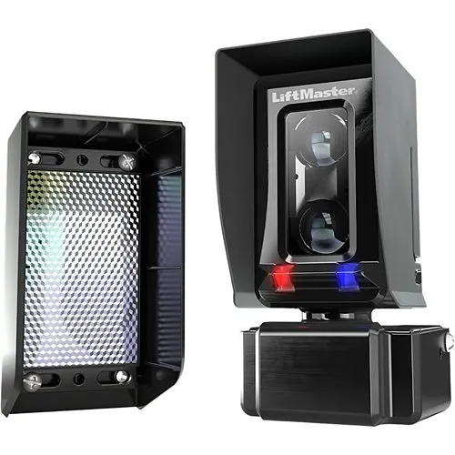 LiftMaster LMRRUL Monitored Retro Reflective Photo Eye, Long Range Sensing Distance up to 50' Meets UL 325 Safety Standards
