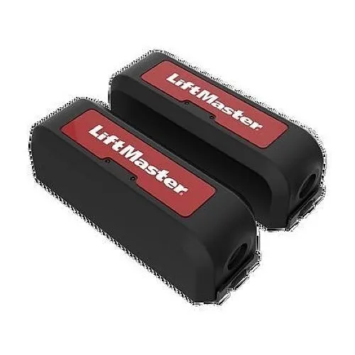 LiftMaster LMWEKITU Monitored Wireless Edge Kit, Includes (1) Transmitter, (1) Receiver, (2) AA Lithium Batteries, (1) Interface Board, Mounting Bracket Hardware