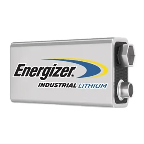 Energizer LN522 Lithium-Manganese Dioxide 9V Industrial Battery, Non-Rechargeable