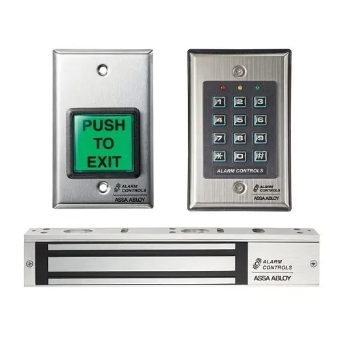 Alarm Controls LNB-12 1200 lbs Lock in Box with Digital Keypad, Power Supply