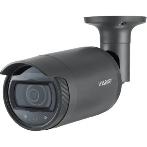 Hanwha LNO-6012R Wisenet L-Series 2MP Outdoor IR Bullet Camera, 2.8mm Fixed Lens