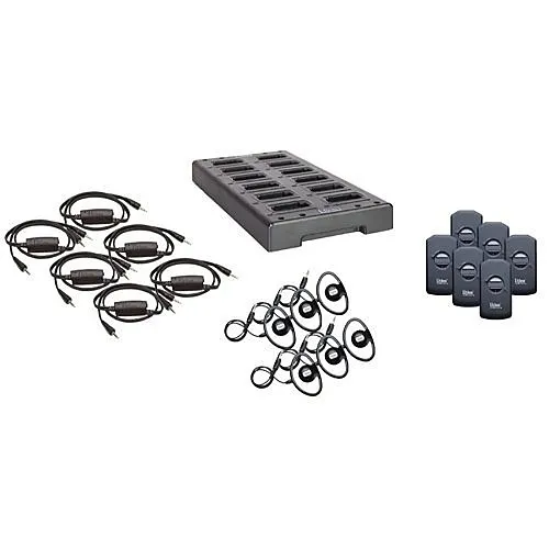 Listen Technologies LP-50-072-01 Advanced Intelligent DSP RF Receiver, 72 MHz, 6-Pack