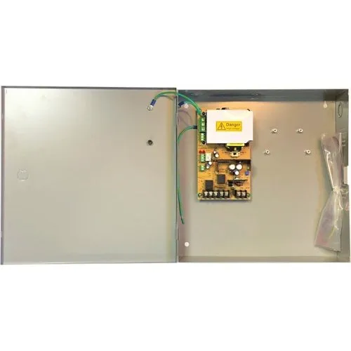 Locknetics LP150 LP Series 1.5A Power Supply with Enclosure, Battery Wire Kit and Keylock