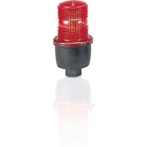 Federal Signal LP3SL-120R StreamLine LP3L Series LED Light, Surface Mount, 120VDC, Red