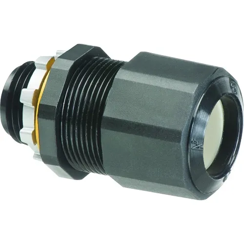 Arlington LPCG503BL 1/2" Low-Profile Strain Relief Non-Metallic Cord Connector