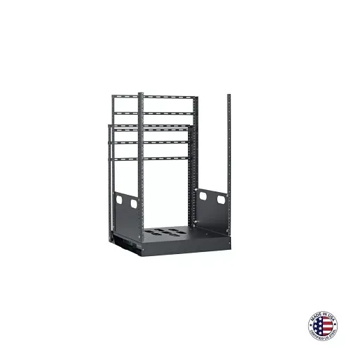 Lowell LPTR4-1623 16U x 23"D Pull and Turn AV Rack